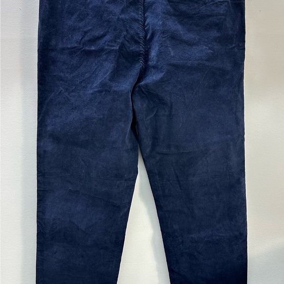 Peter Christian Navy Blue 40x30 Corduroy Drawstring Waist Pants - Picture 2 of 12
